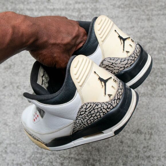 Nike Air Jordan 3 Retro Infrared 23 sneakers 2013 136064-123 white size Men 10‎ - Picture 5 of 8